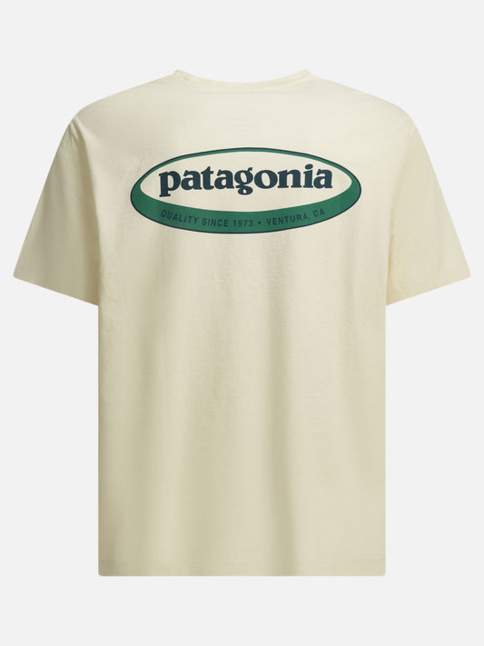 T-shirt girocollo Logo  Bianco - Patagonia Uomo | PLP | VIETTI Online Store | 2
