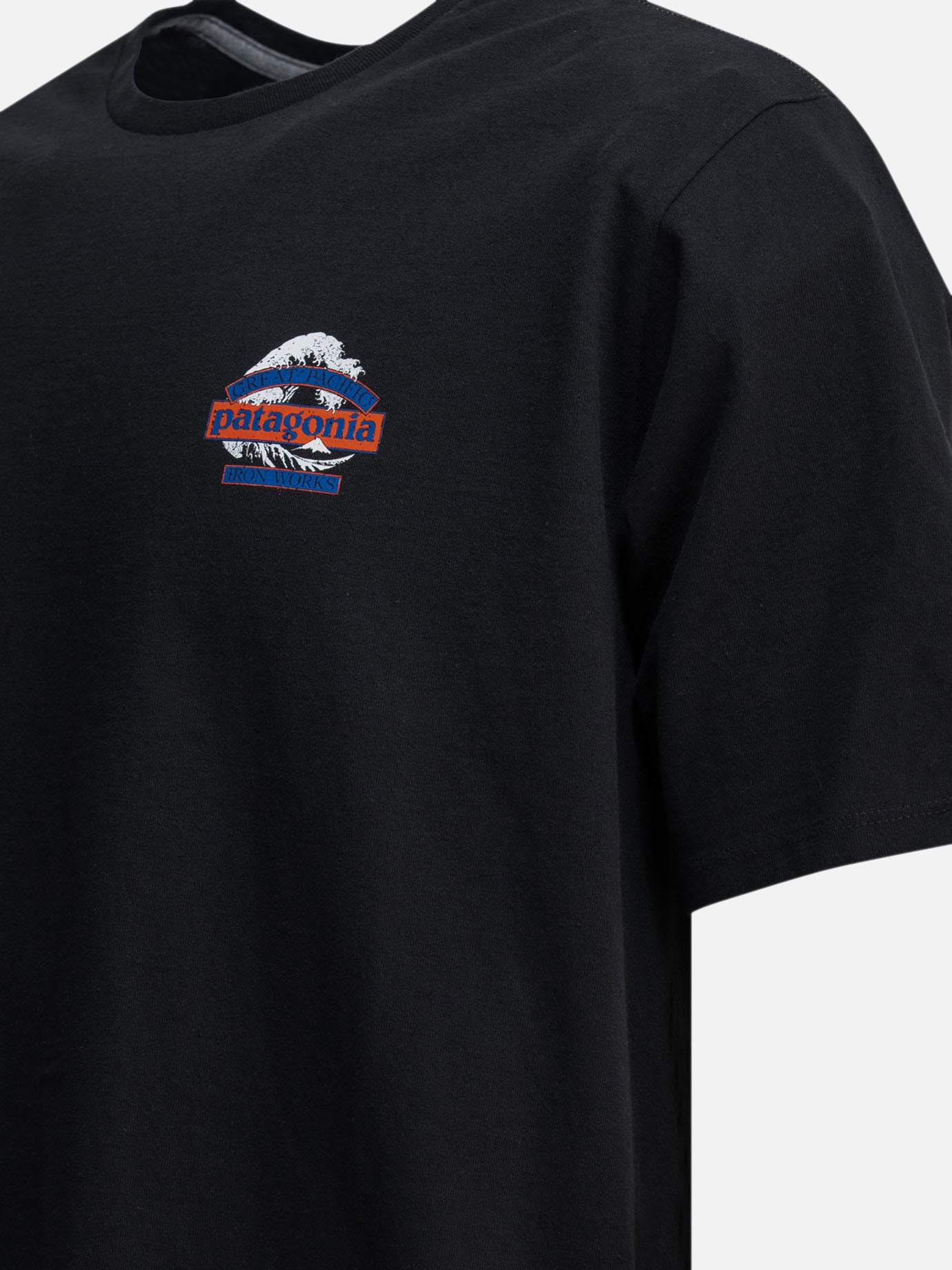 Crewneck t-shirts Logo  Black - Patagonia Men | PDP | VIETTI Online Store | Zoom-Modal_4

