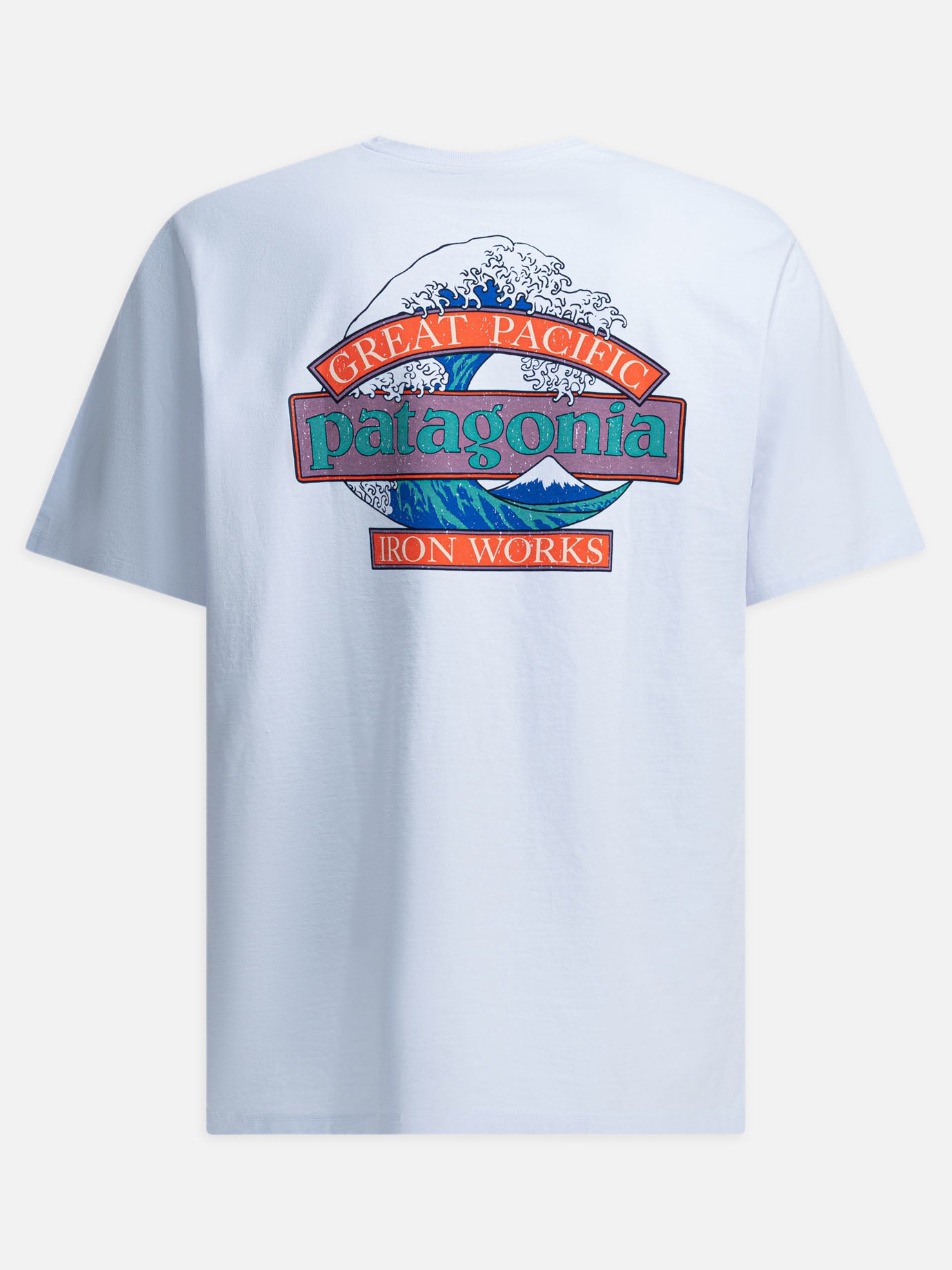 T-shirt girocollo Logo  Azzurro - Patagonia Uomo | PDP | VIETTI Online Store | thumbnail_2