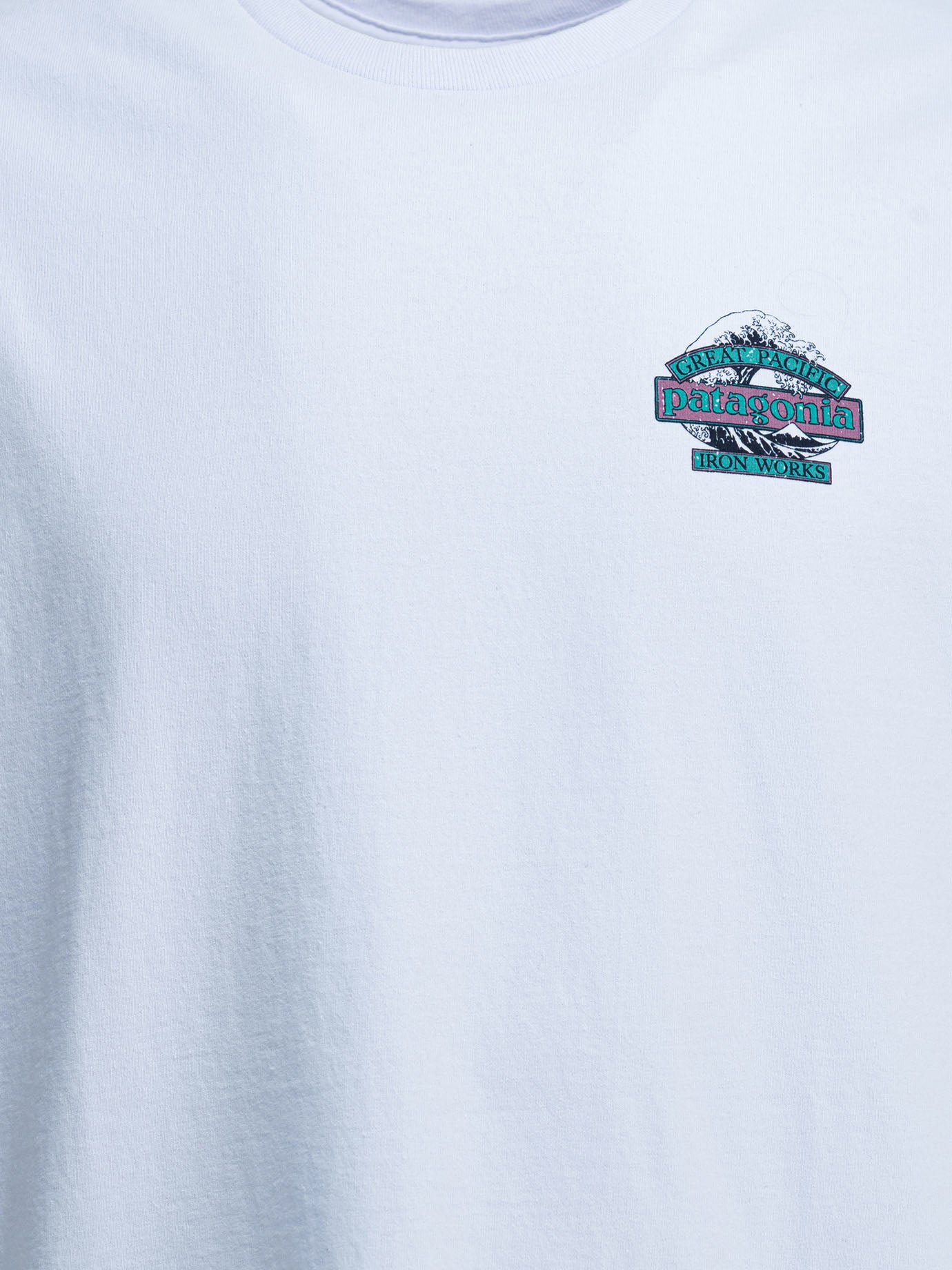 T-shirt girocollo Logo  Azzurro - Patagonia Uomo | PDP | VIETTI Online Store | Zoom-Modal_3

