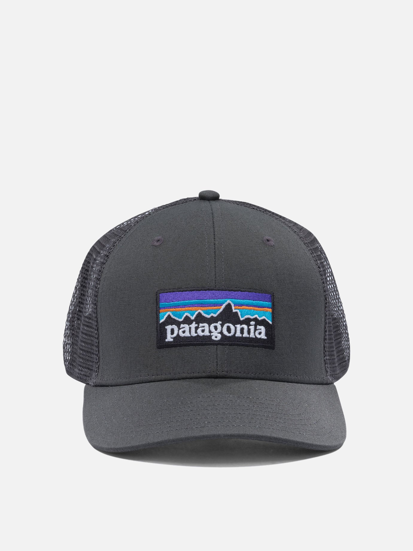Trucker caps 100% organic cotton - Other fabric: 100% recycled polyester  Grey - Patagonia Men | PDP | VIETTI Online Store | thumbnail