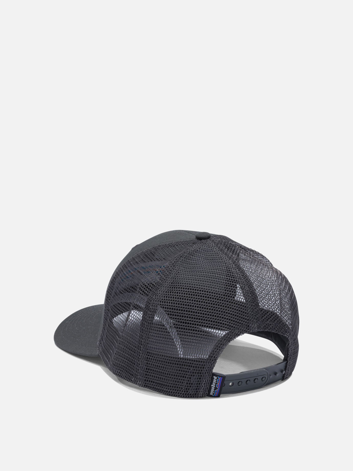 Trucker caps 100% organic cotton - Other fabric: 100% recycled polyester  Grey - Patagonia Men | PDP | VIETTI Online Store | thumbnail_3