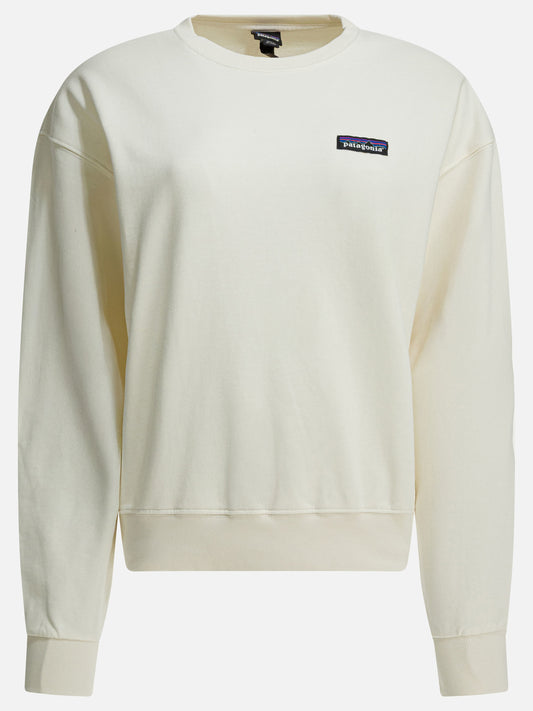Crewnecks Logo  White - Patagonia Women | PDP | VIETTI Online Store 
