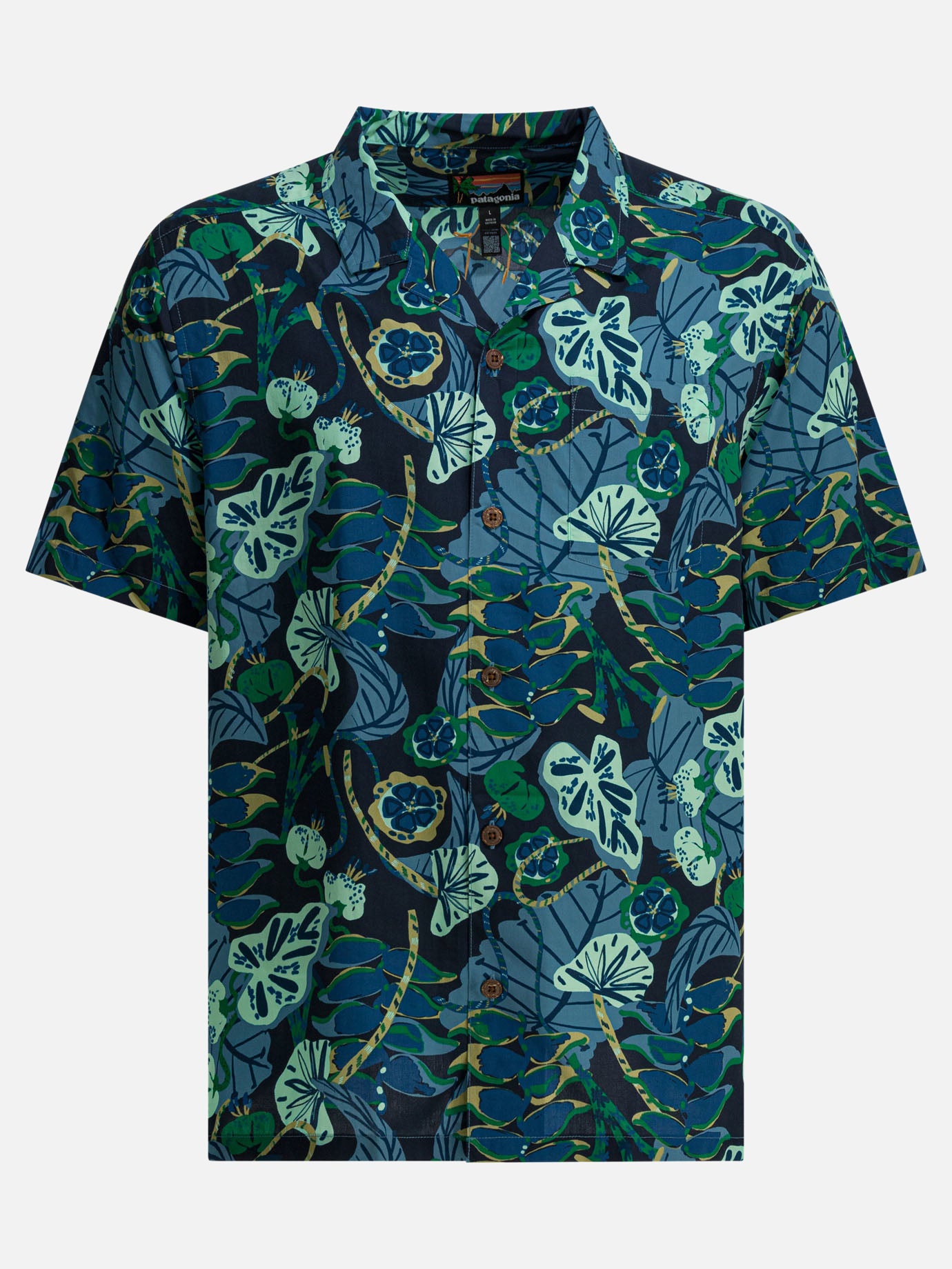 Casual shirts Floral  Blue - Patagonia Men | PDP | VIETTI Online Store | thumbnail