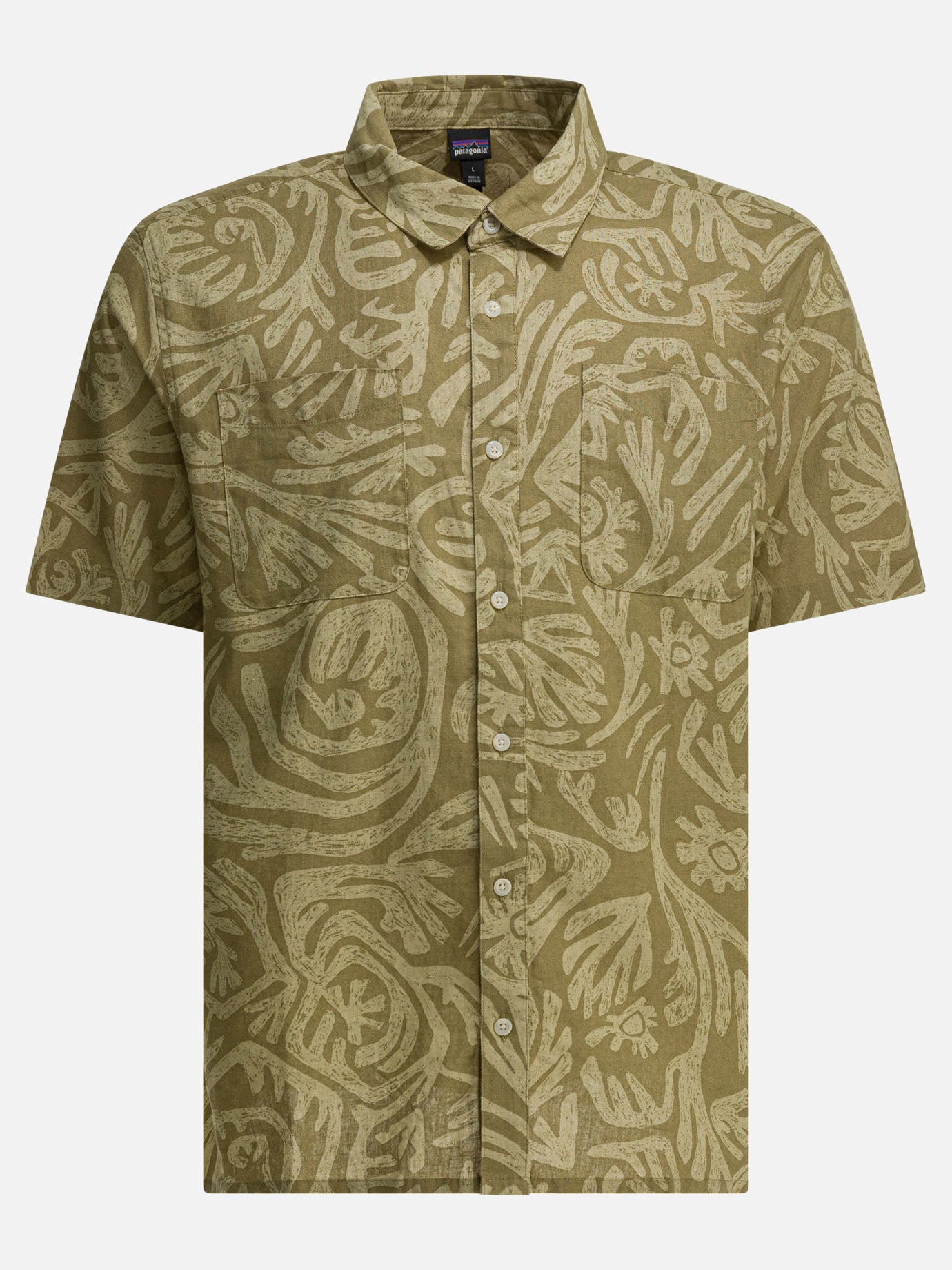 Camicie casual Graphics  Verde - Patagonia Uomo | PDP | VIETTI Online Store | Zoom-Modal
