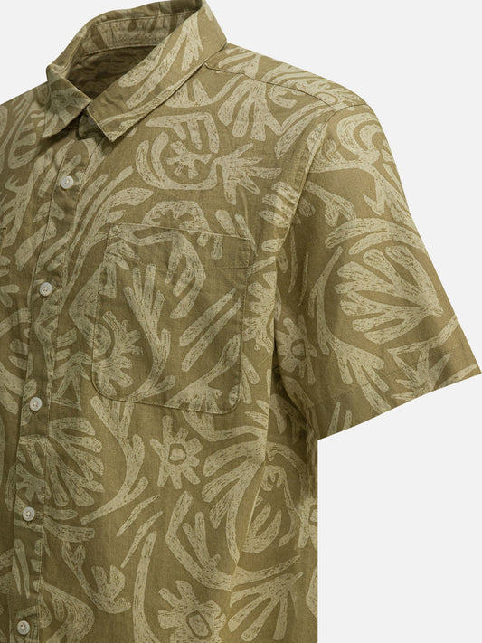 Patagonia "Back Step" hemp shirt Green

