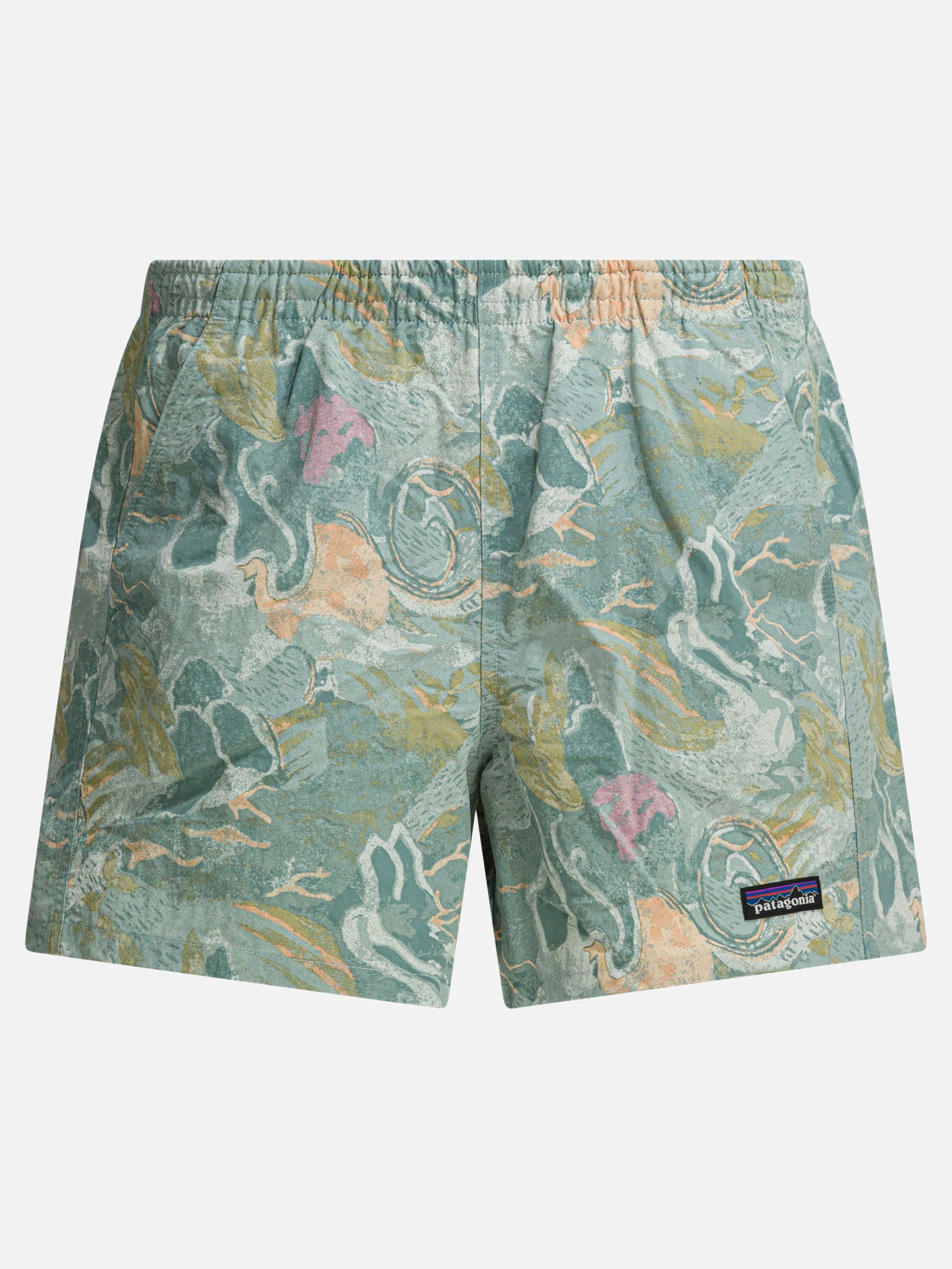 Technical shorts Graphics  Light blue - Patagonia Women | PDP | VIETTI Online Store | thumbnail
