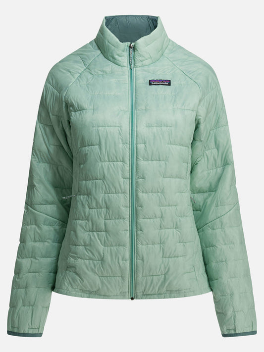 Down jackets Logo  Light blue - Patagonia Women | PLP | VIETTI Online Store 
