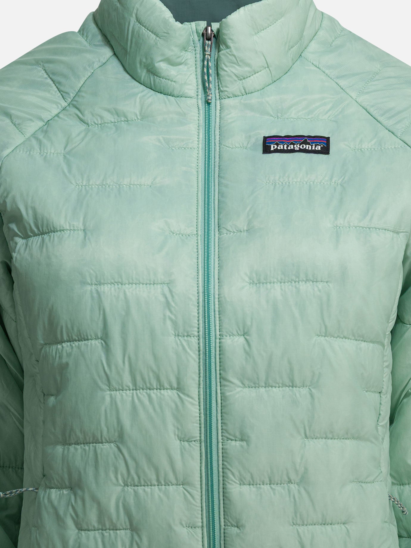 Down jackets Logo  Light blue - Patagonia Women | PDP | VIETTI Online Store | thumbnail_3