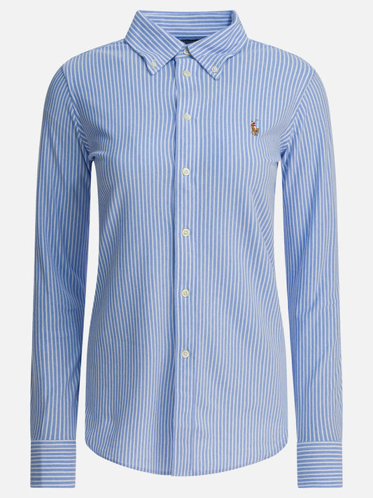 Camicie casual Striped  Azzurro - Polo Ralph Lauren Donna | PDP | VIETTI Online Store 
