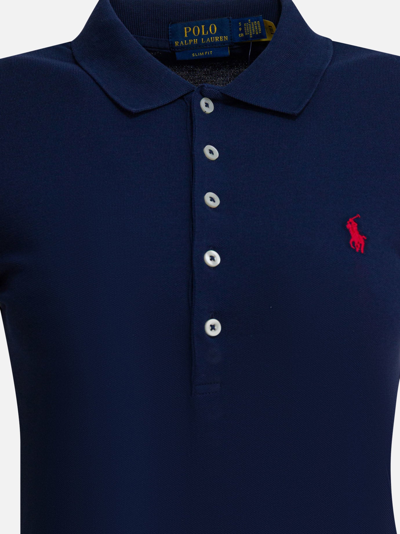 Polo con bottoni Logo  Blu - Polo Ralph Lauren Donna | PDP | VIETTI Online Store | thumbnail_3