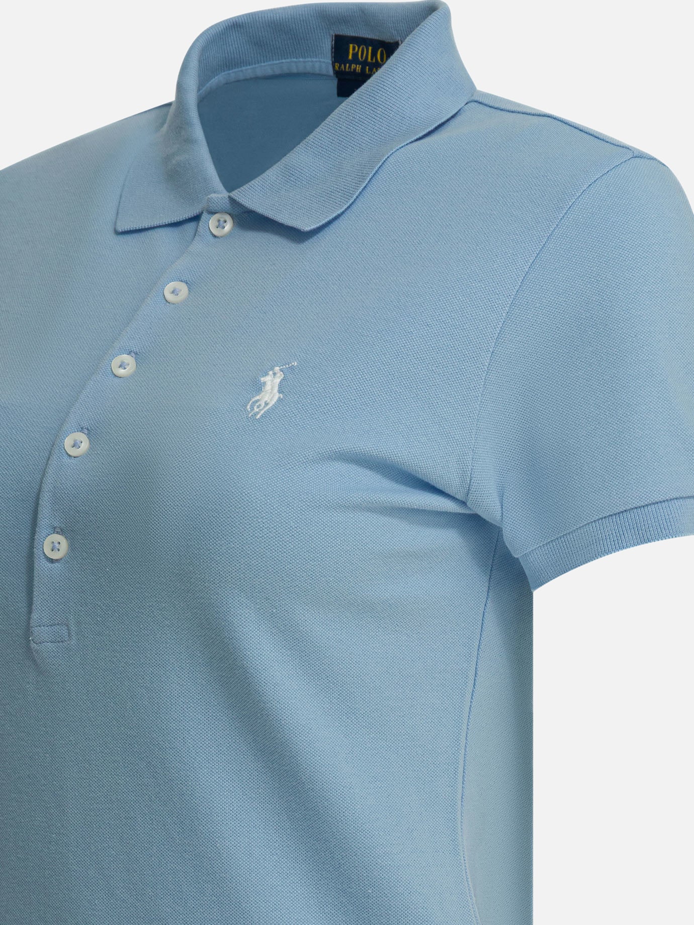 Polo shirts with buttons Logo  Light blue - Polo Ralph Lauren Women | PDP | VIETTI Online Store | Zoom-Modal_4
