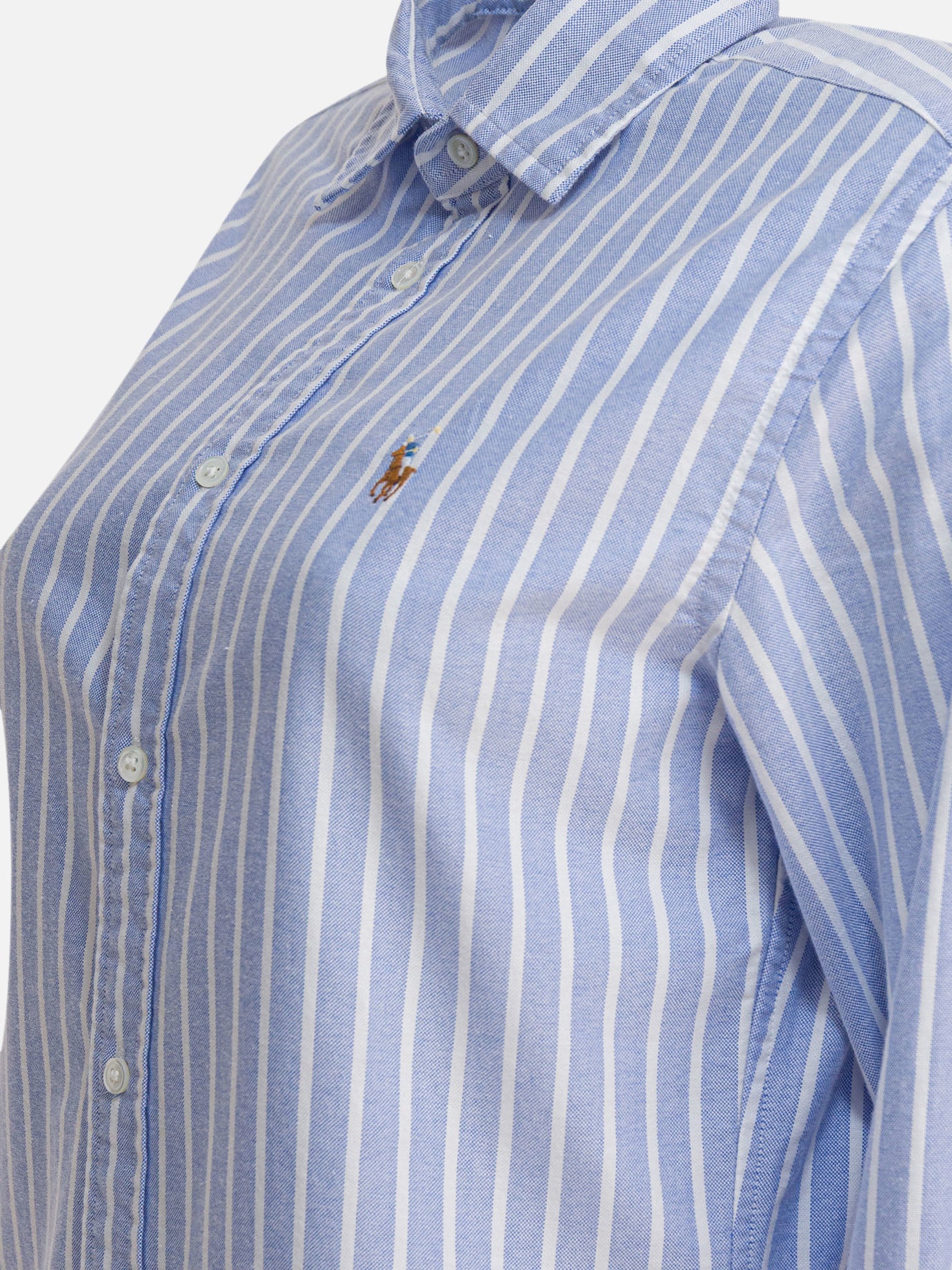 Camicie casual Striped  Azzurro - Polo Ralph Lauren Donna | PDP | VIETTI Online Store | thumbnail_4