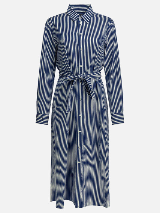 Abiti midi Logo  Blu - Polo Ralph Lauren Donna | PLP | VIETTI Online Store 
