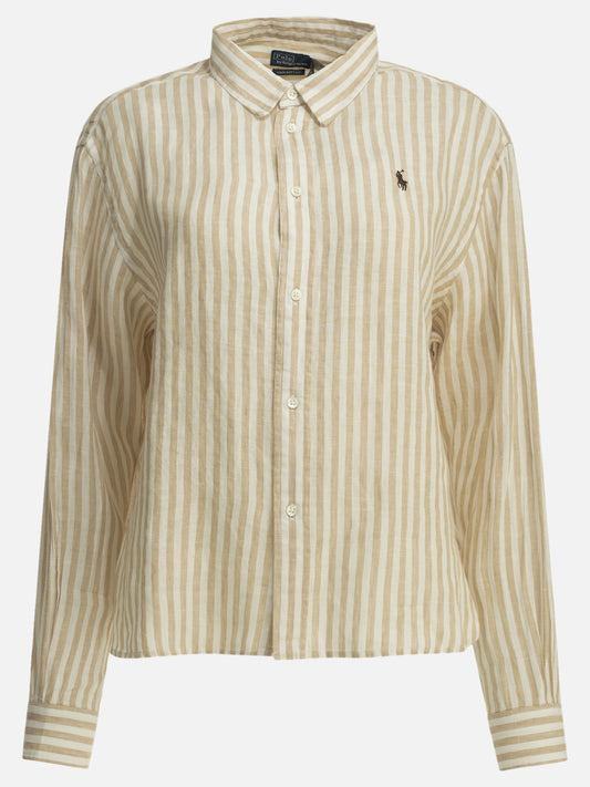 Casual shirts Logo  Beige - Polo Ralph Lauren Women | PLP | VIETTI Online Store 
