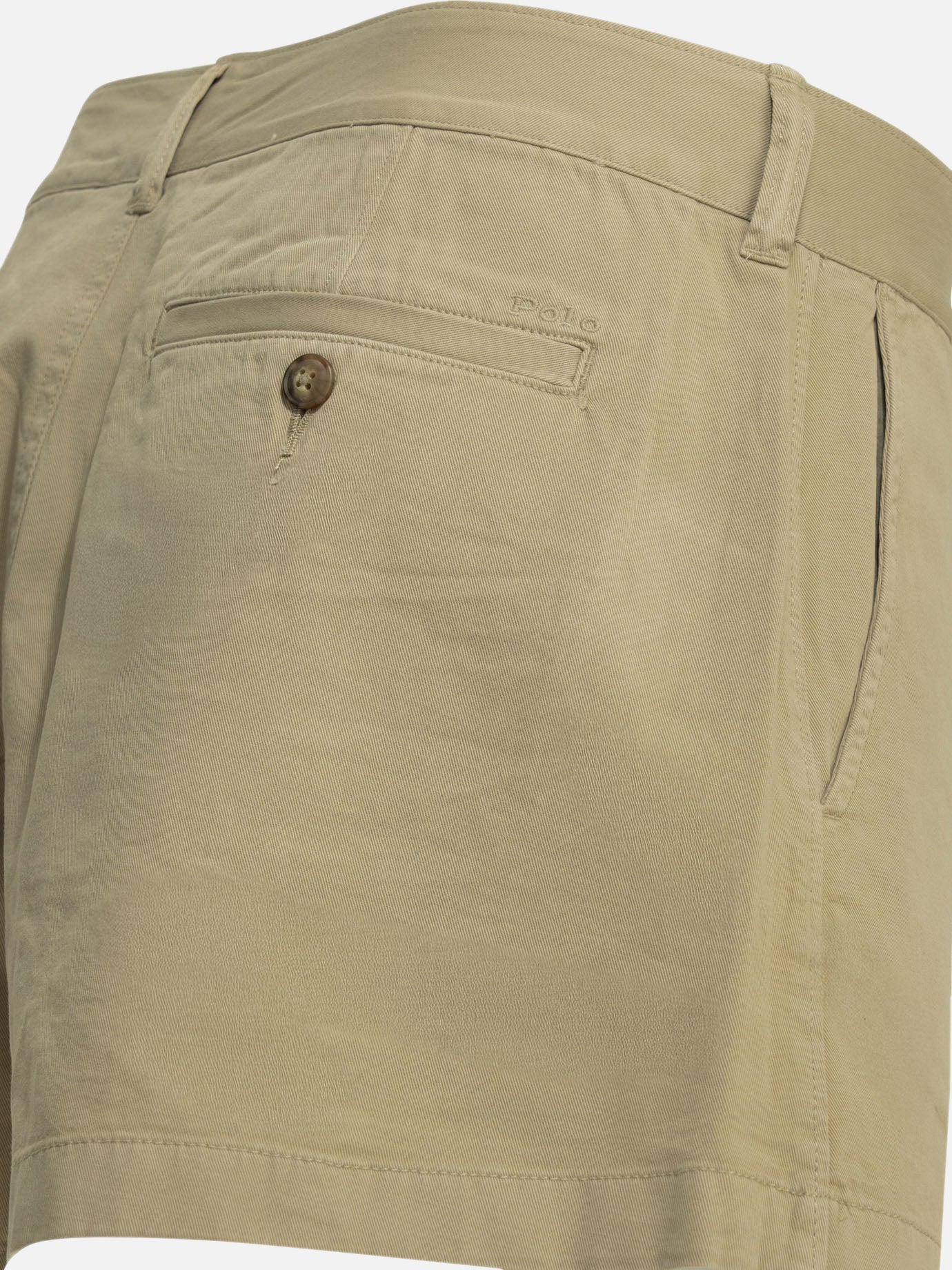 Five pockets shorts Solid colour  Beige - Polo Ralph Lauren Women | PDP | VIETTI Online Store | thumbnail_4