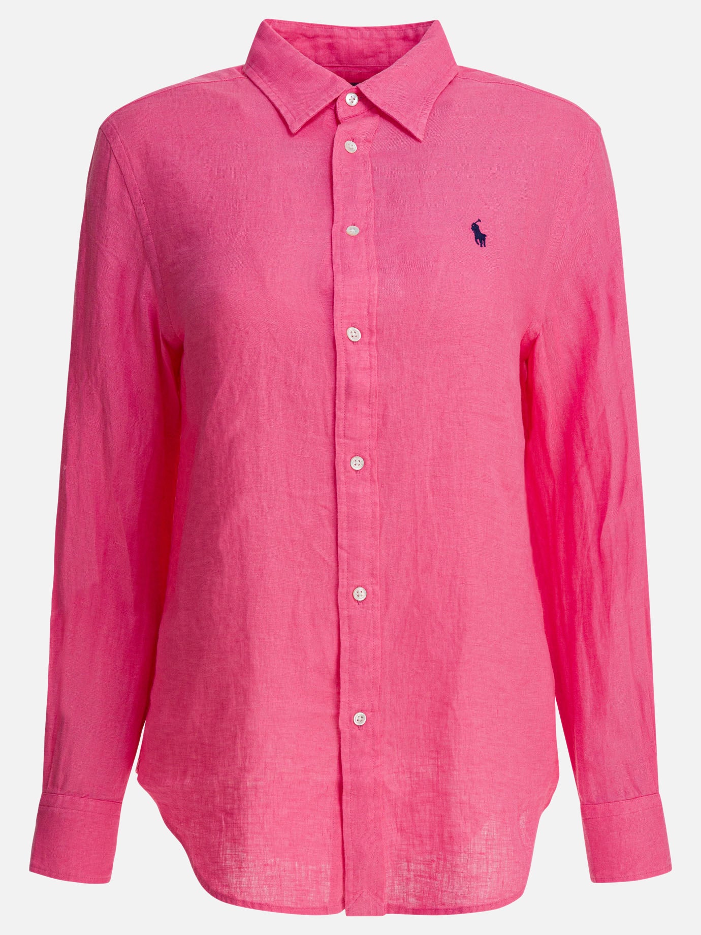 Camicie casual Logo  Fucsia - Polo Ralph Lauren Donna | PDP | VIETTI Online Store | Zoom-Modal
