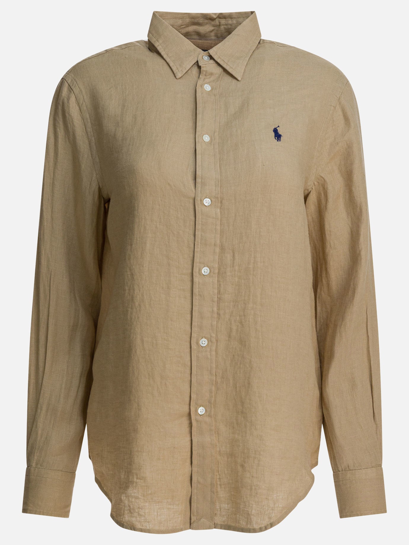 Camicie casual Logo  Beige - Polo Ralph Lauren Donna | PDP | VIETTI Online Store | thumbnail