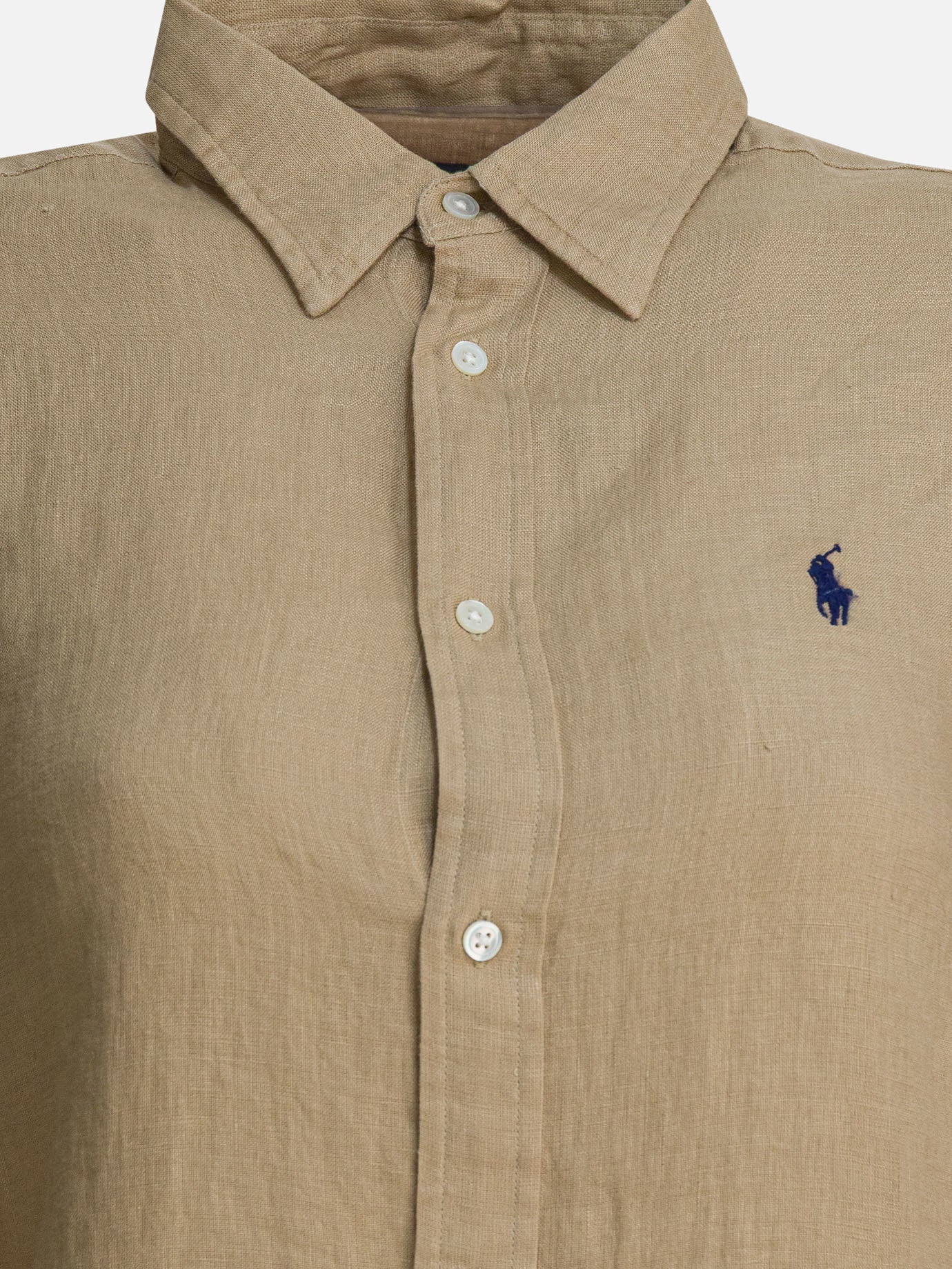Camicie casual Logo  Beige - Polo Ralph Lauren Donna | PDP | VIETTI Online Store | thumbnail_3