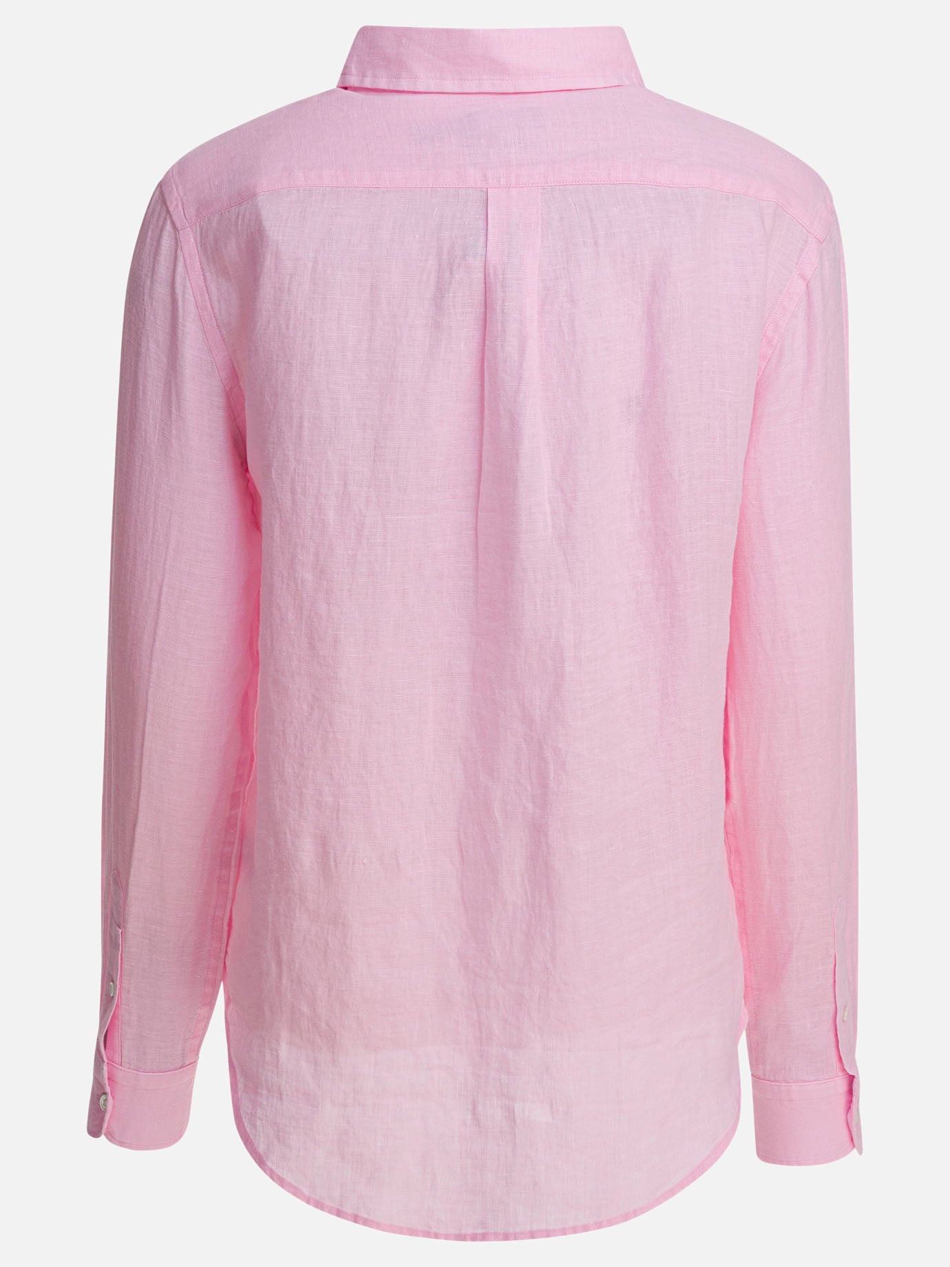Polo Ralph Lauren Classic-Fit Linen Shirt Pink Polo Ralph Lauren Classic-Fit Linen Shirt Pink