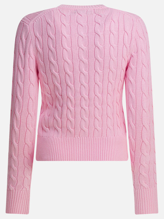 Cardigan Logo  Rosa - Polo Ralph Lauren Donna | VIETTI Online Store | 2
