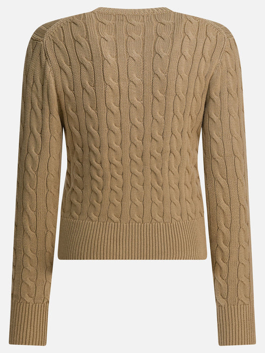 Cardigan Logo  Beige - Polo Ralph Lauren Donna | VIETTI Online Store | 2
