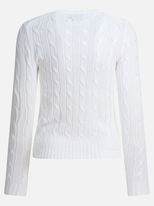 Maglioni girocollo Logo  Bianco - Polo Ralph Lauren Donna | VIETTI Online Store | 2

