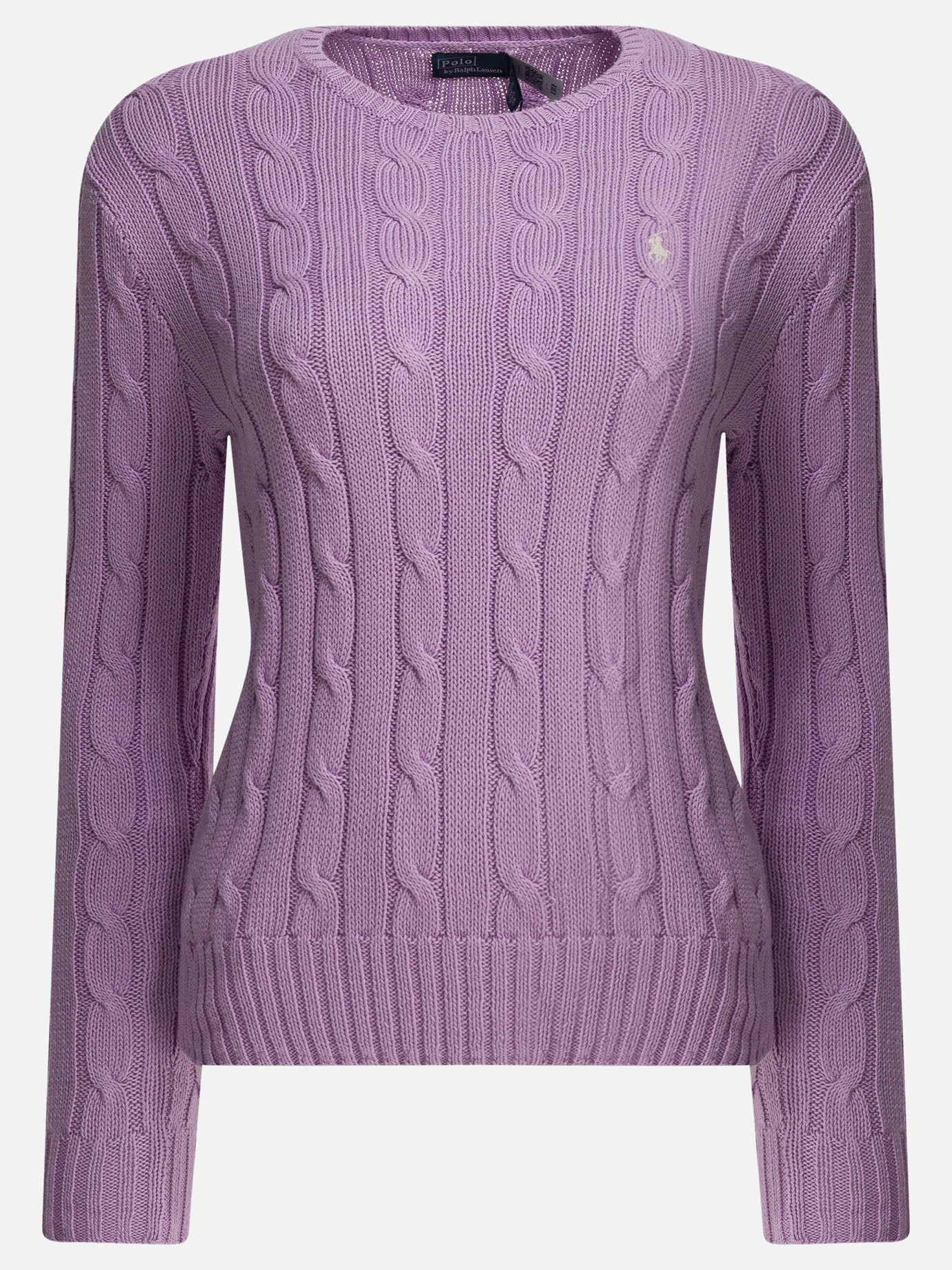 Crewneck sweaters Logo  Purple - Polo Ralph Lauren Women | PDP | VIETTI Online Store | Zoom-Modal
