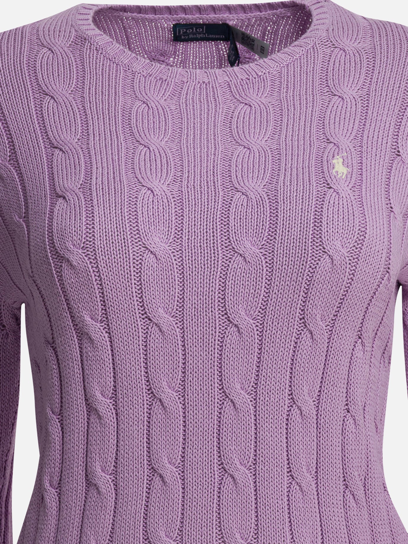 Crewneck sweaters Logo  Purple - Polo Ralph Lauren Women | PDP | VIETTI Online Store | Zoom-Modal_3
