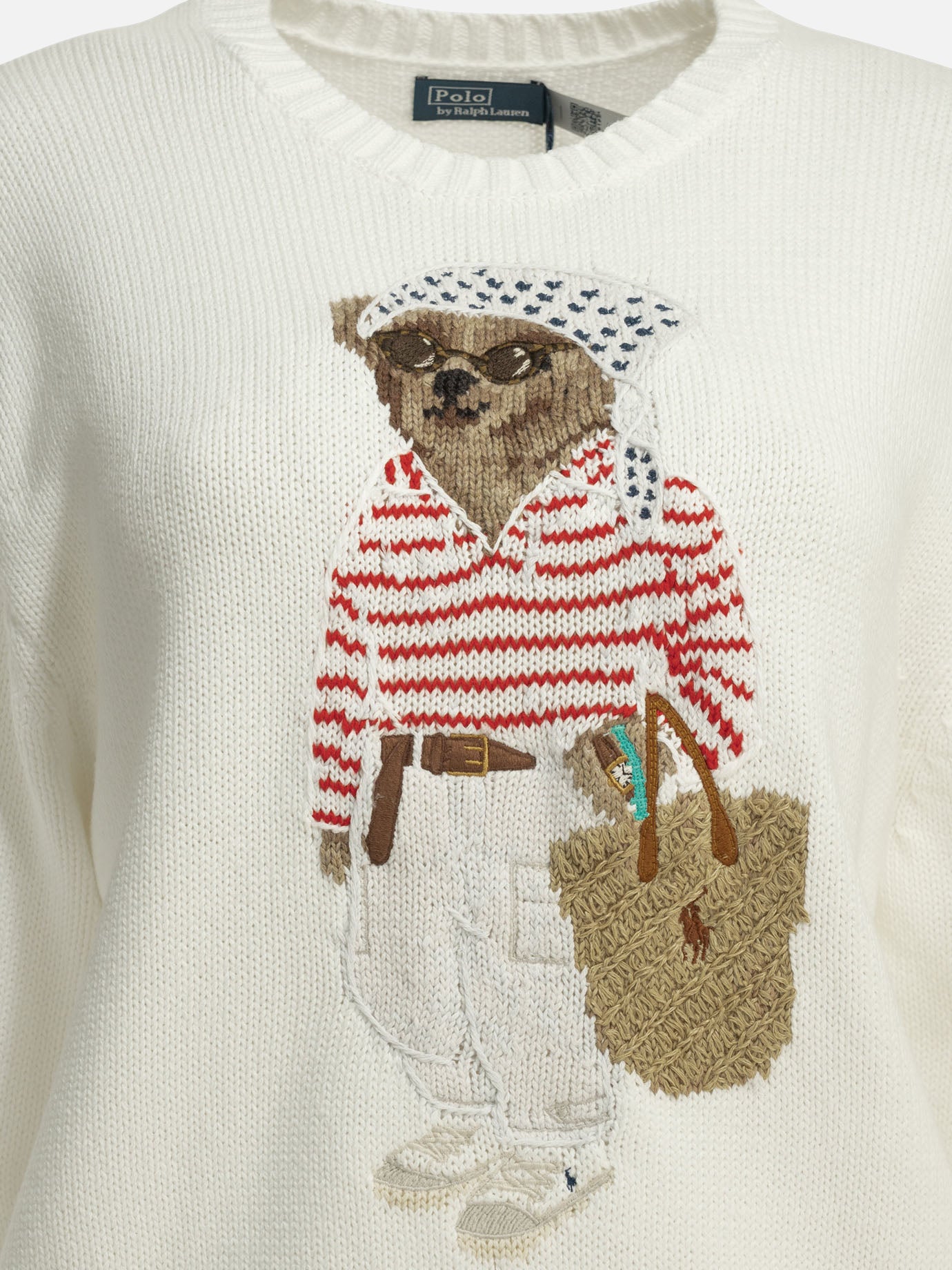 Crewneck sweaters Logo  White - Polo Ralph Lauren Women | PDP | VIETTI Online Store | Zoom-Modal_3

