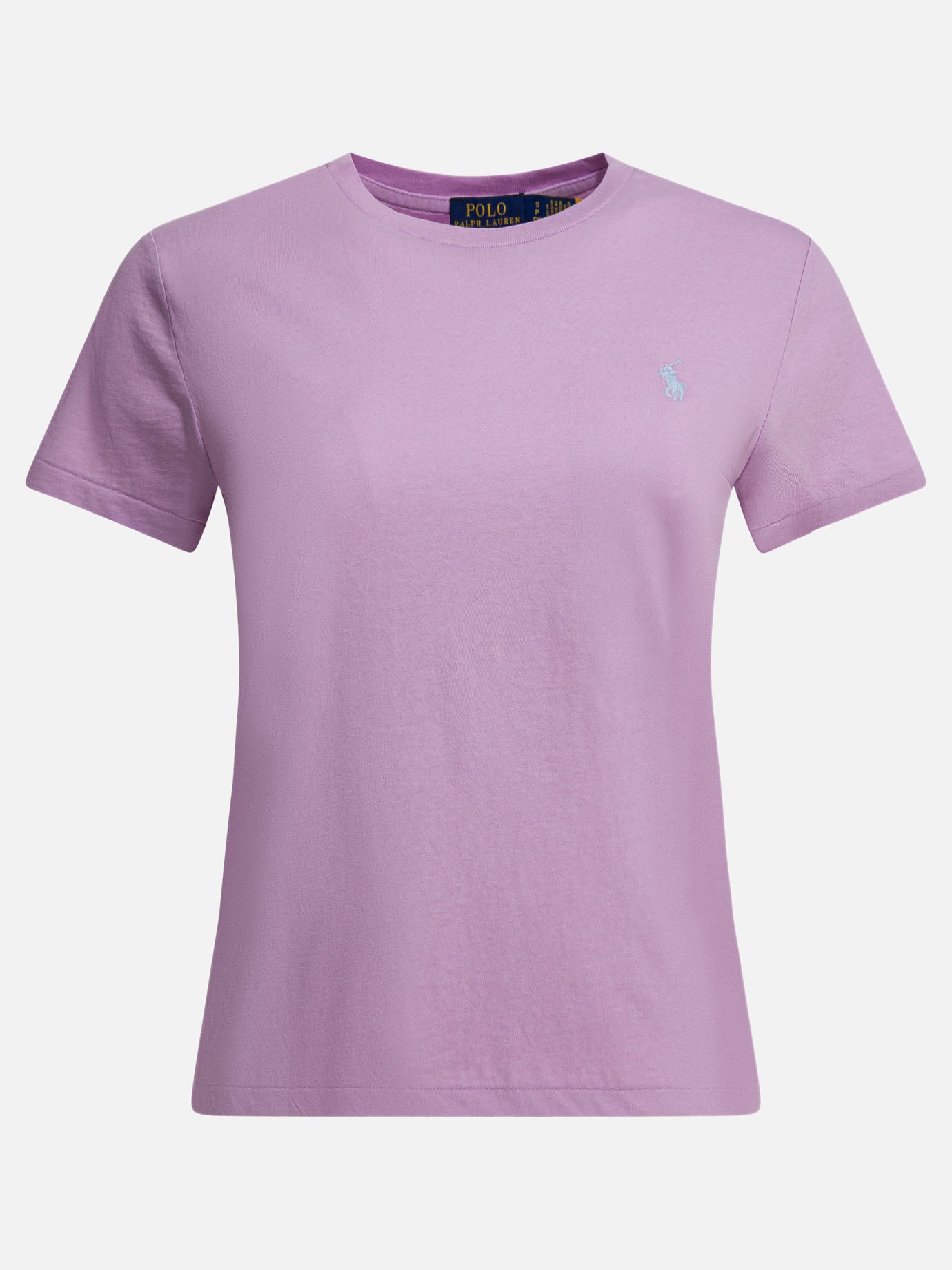 Crewneck t-shirts Logo  Purple - Polo Ralph Lauren Women | PDP | VIETTI Online Store | thumbnail