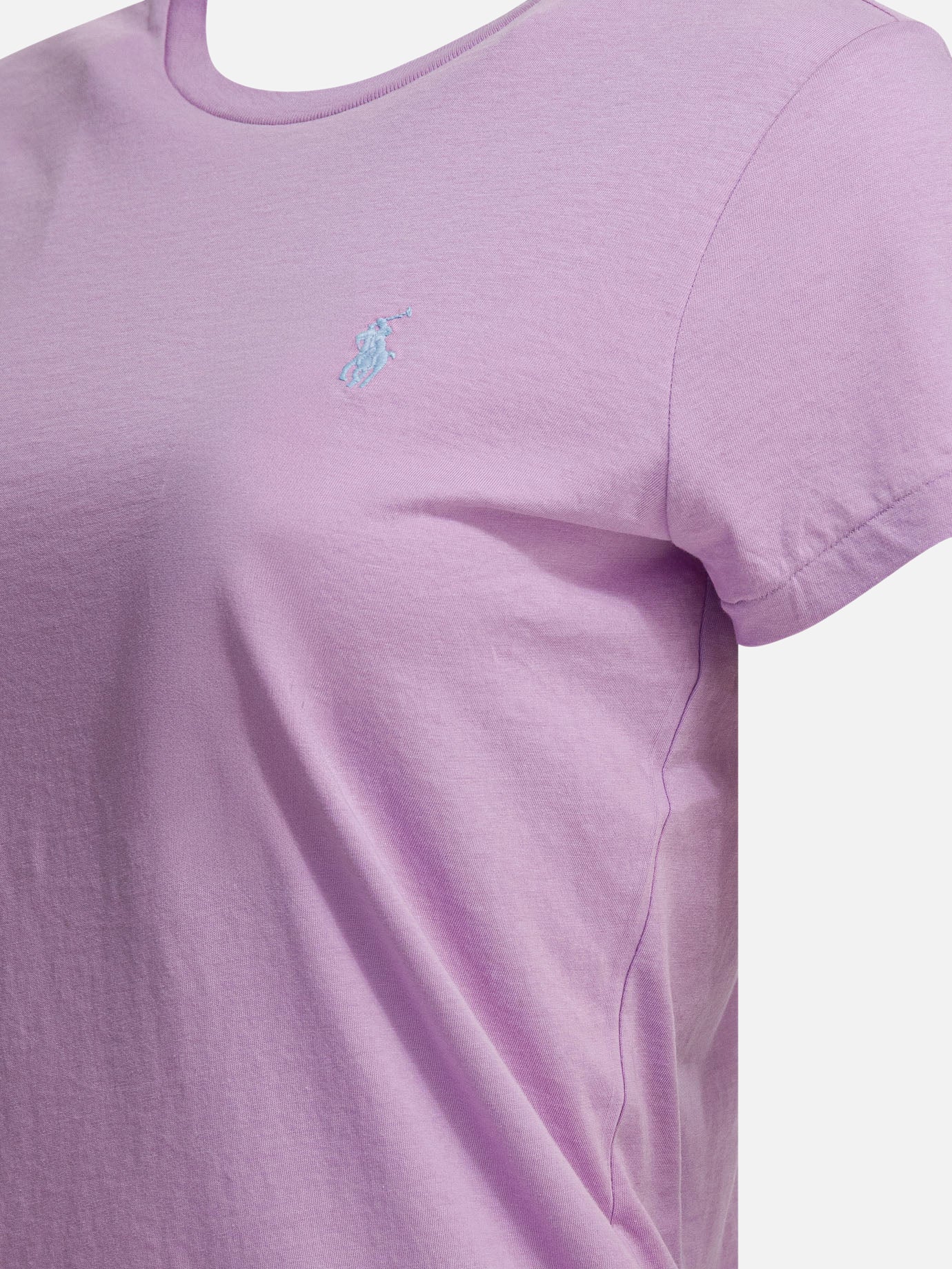 Crewneck t-shirts Logo  Purple - Polo Ralph Lauren Women | PDP | VIETTI Online Store | Zoom-Modal_4
