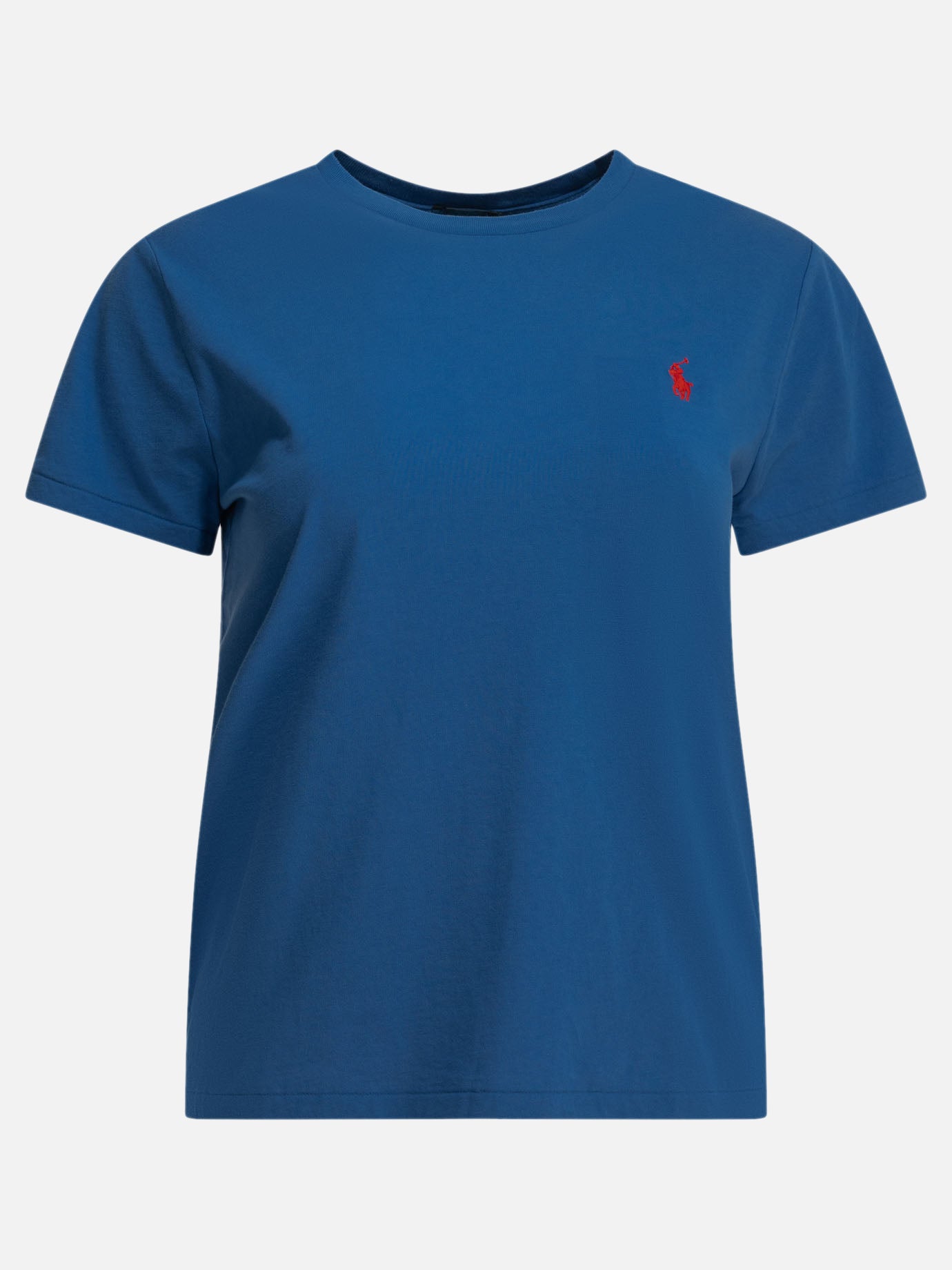 Crewneck t-shirts Logo  Blue - Polo Ralph Lauren Women | PDP | VIETTI Online Store | Zoom-Modal
