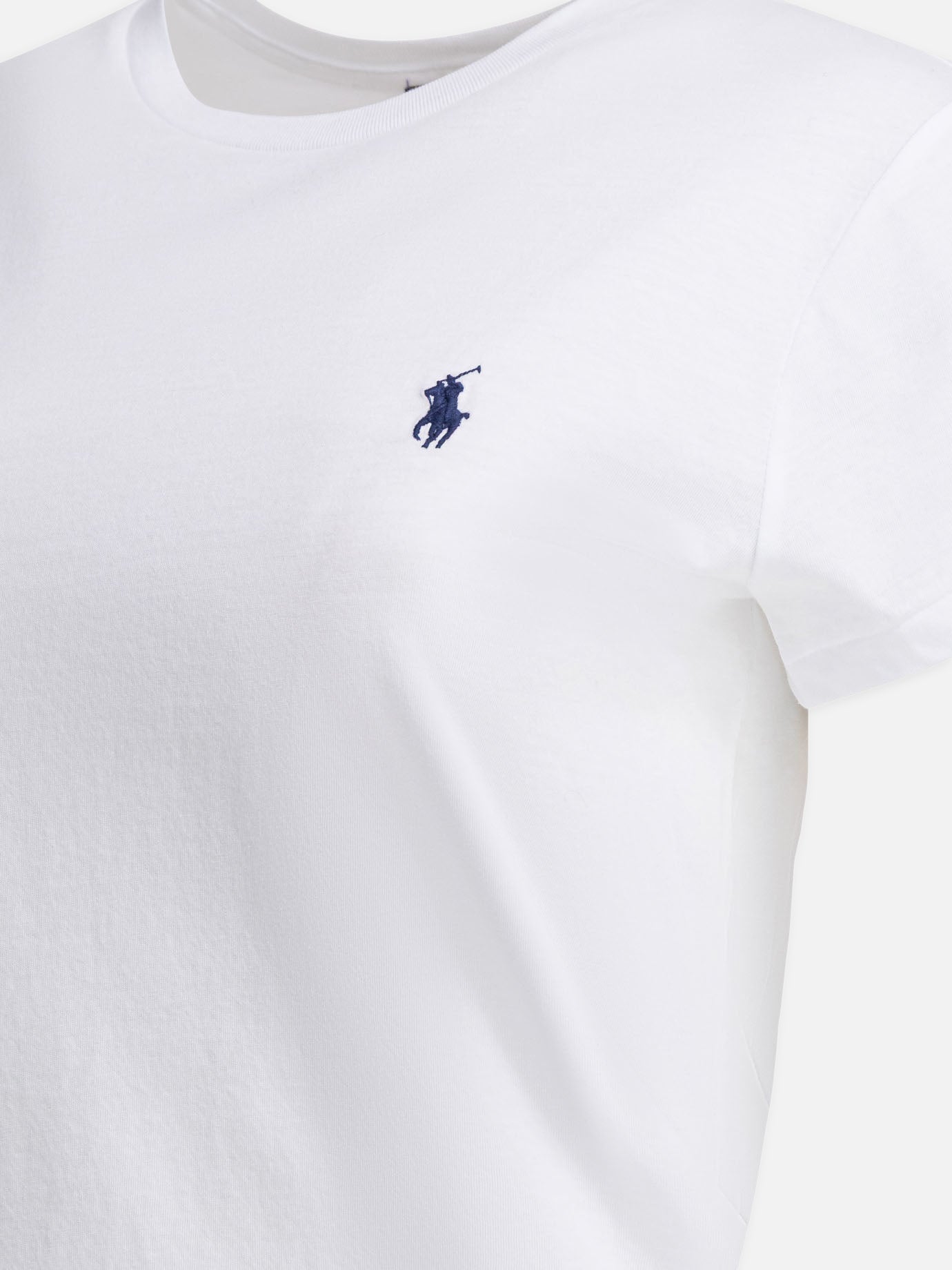 Crewneck t-shirts 100% cotton  White - Polo Ralph Lauren Women | PDP | VIETTI Online Store | Zoom-Modal_4
