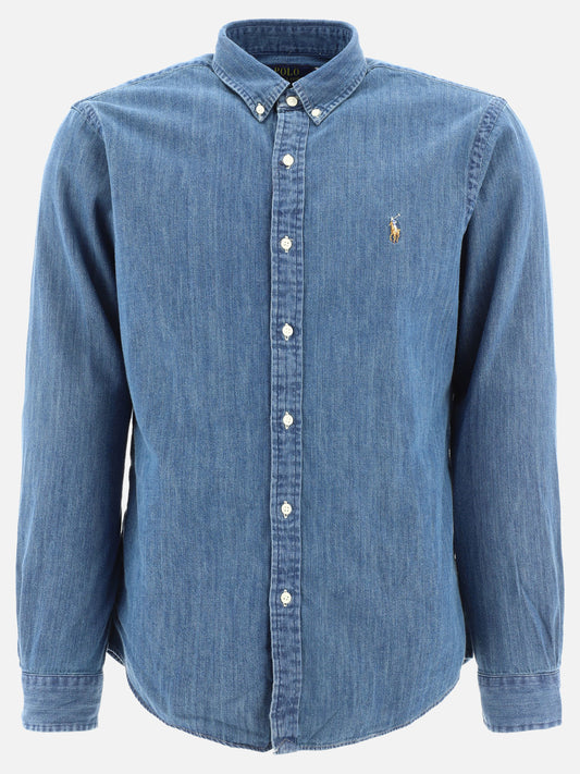 Casual shirts Logo  Blue - Polo Ralph Lauren Men | PLP | VIETTI Online Store 

