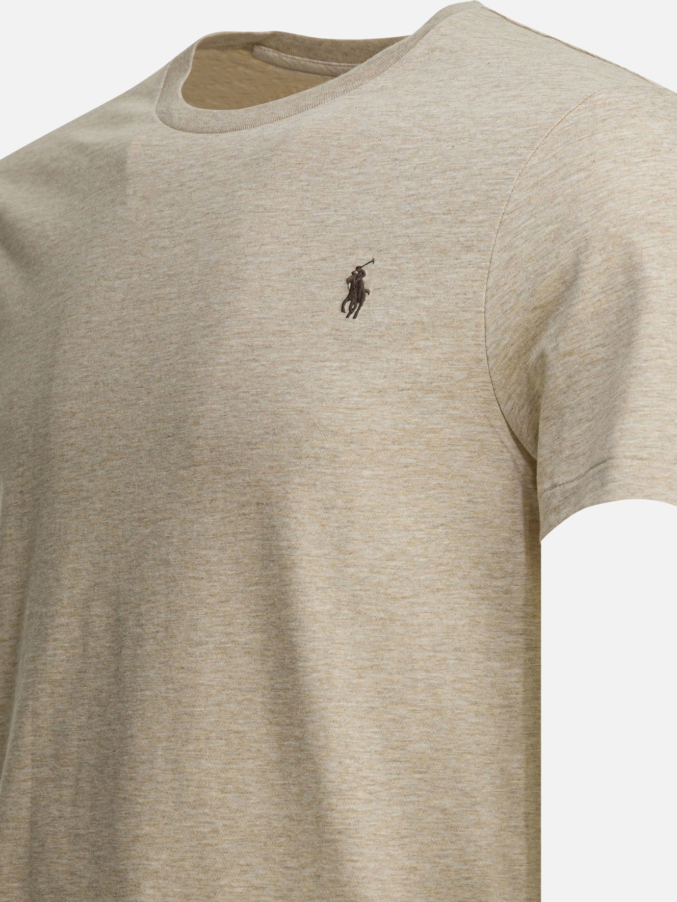 Crewneck t-shirts Logo  Beige - Polo Ralph Lauren Men | PDP | VIETTI Online Store | thumbnail_4