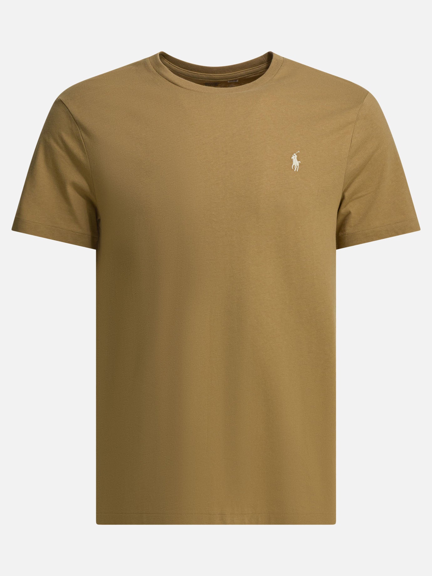 Crewneck t-shirts Logo  Brown - Polo Ralph Lauren Men | PDP | VIETTI Online Store | Zoom-Modal
