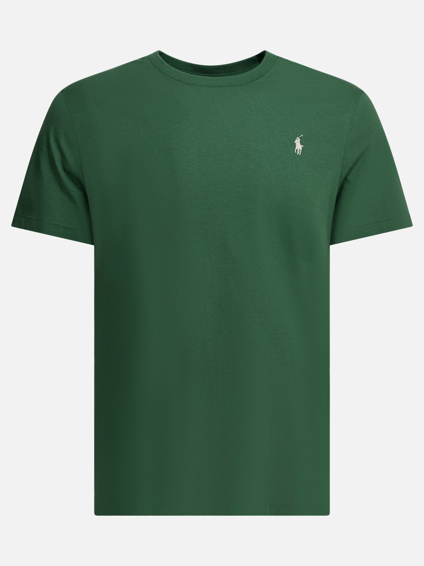 Crewneck t-shirts Logo  Green - Polo Ralph Lauren Men | PDP | VIETTI Online Store | Zoom-Modal
