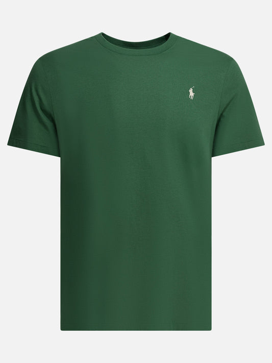 Crewneck t-shirts Logo  Green - Polo Ralph Lauren Men | PLP | VIETTI Online Store 
