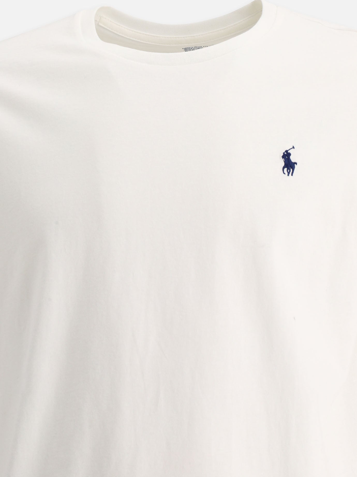 T-shirt girocollo Logo  Bianco - Polo Ralph Lauren Uomo | PDP | VIETTI Online Store | thumbnail_3