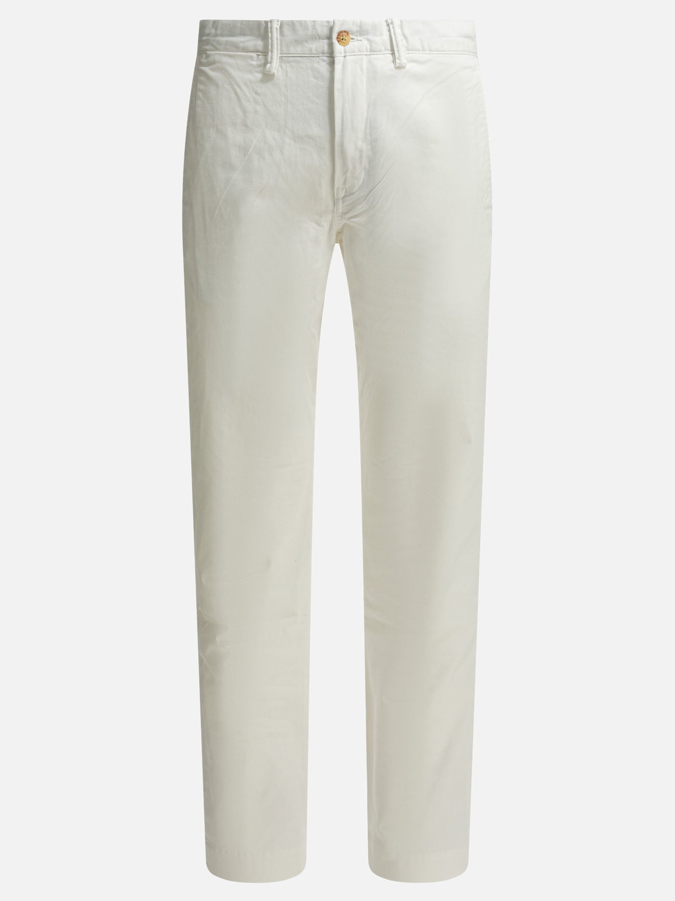 Pantaloni casual 100% cotton  Bianco - Polo Ralph Lauren Uomo | PDP | VIETTI Online Store | Zoom-Modal
