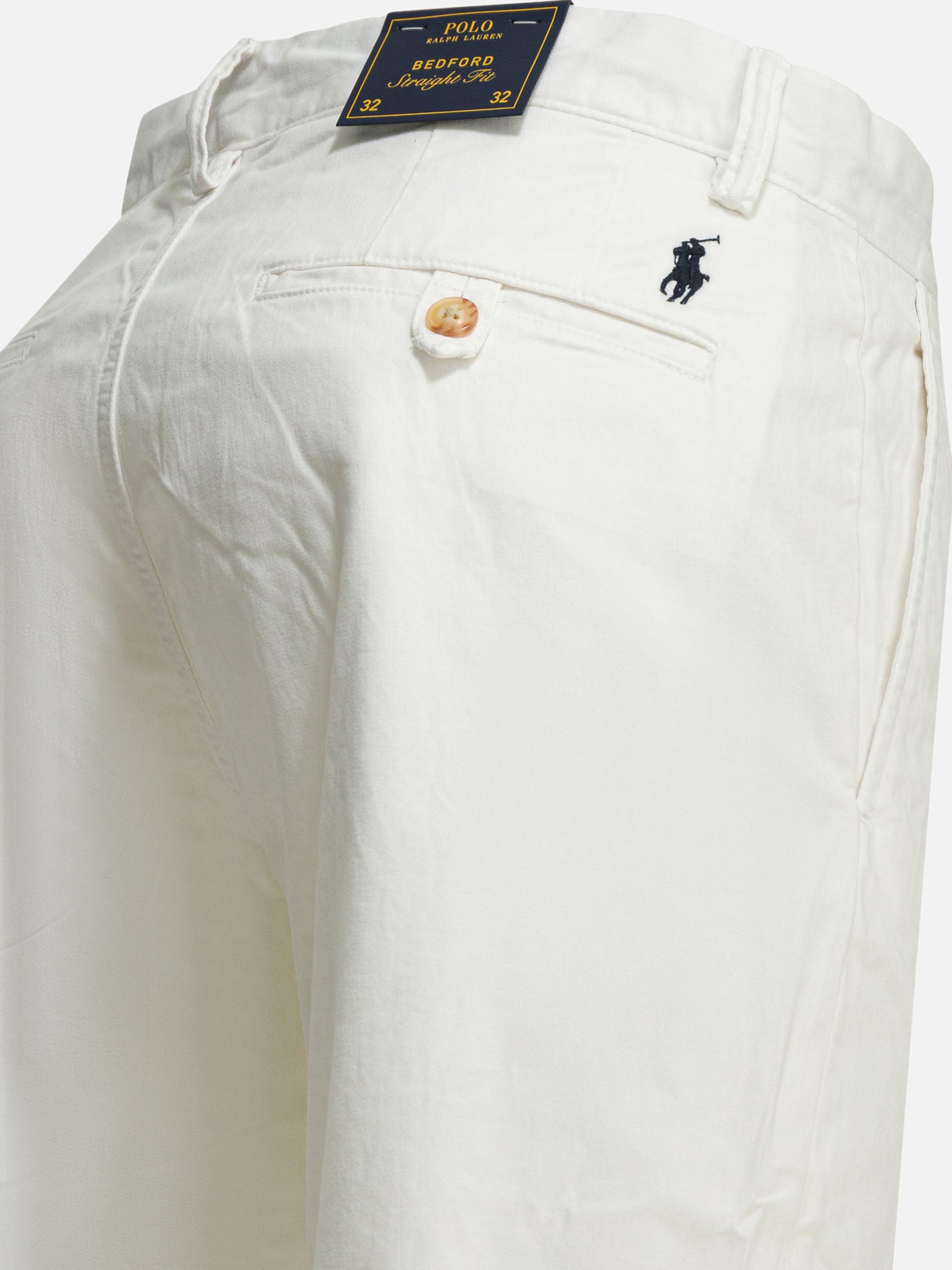 Pantaloni casual 100% cotton  Bianco - Polo Ralph Lauren Uomo | PDP | VIETTI Online Store | thumbnail_4