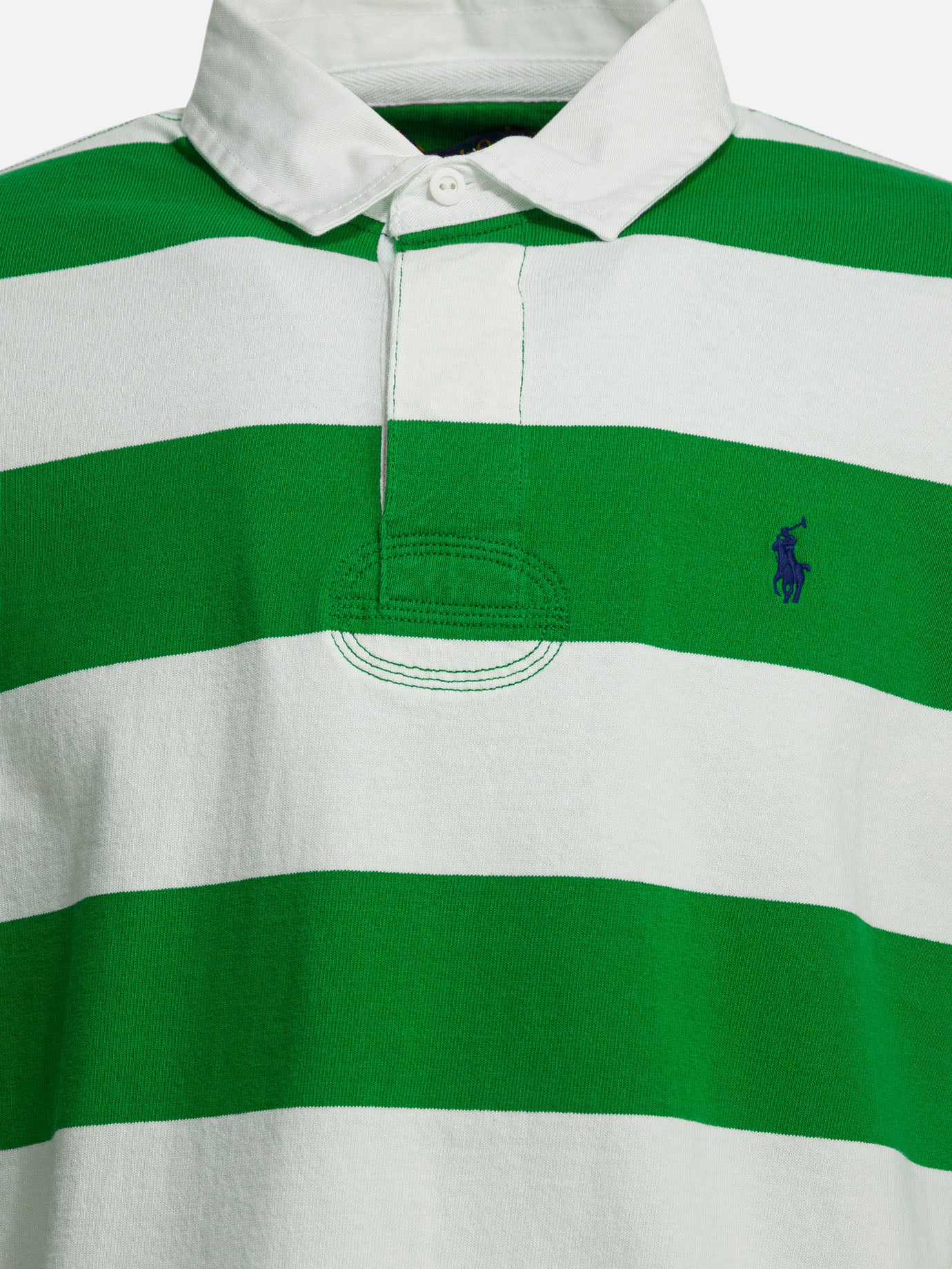 Polo con bottoni Logo  Verde - Polo Ralph Lauren Uomo | PDP | VIETTI Online Store | Zoom-Modal_3
