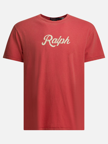 POLO RALPH LAUREN　パイルロゴ ワッペン Tシャツ　ヴィンテージ Polo Ralph Lauren Crew-neck T-shirt with logo Red - Men | VIETTI