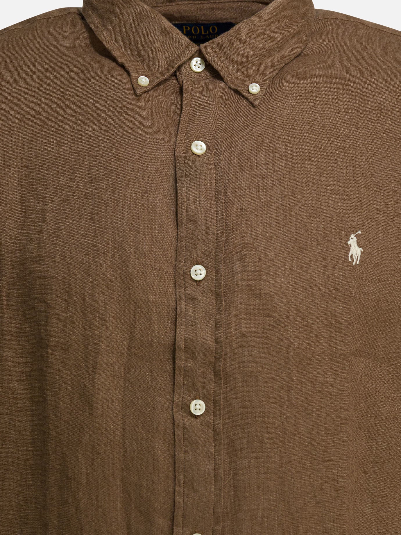 Camicie casual Logo  Marrone - Polo Ralph Lauren Uomo | PDP | VIETTI Online Store | Zoom-Modal_3
