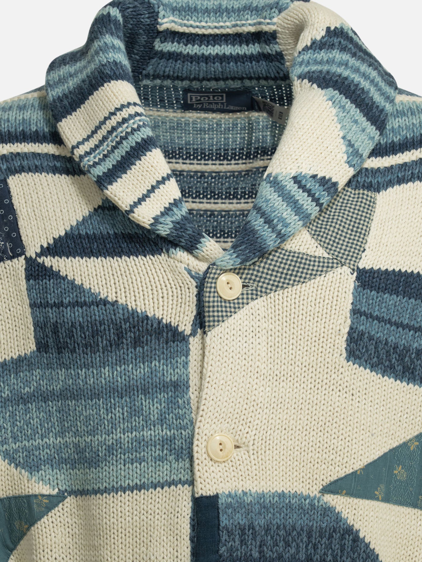 Cardigans Textured knit  Blue - Polo Ralph Lauren Men | PDP | VIETTI Online Store | thumbnail_3