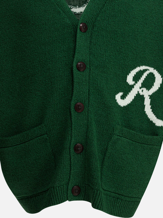 Polo Ralph Lauren Cardigan with logo Green

