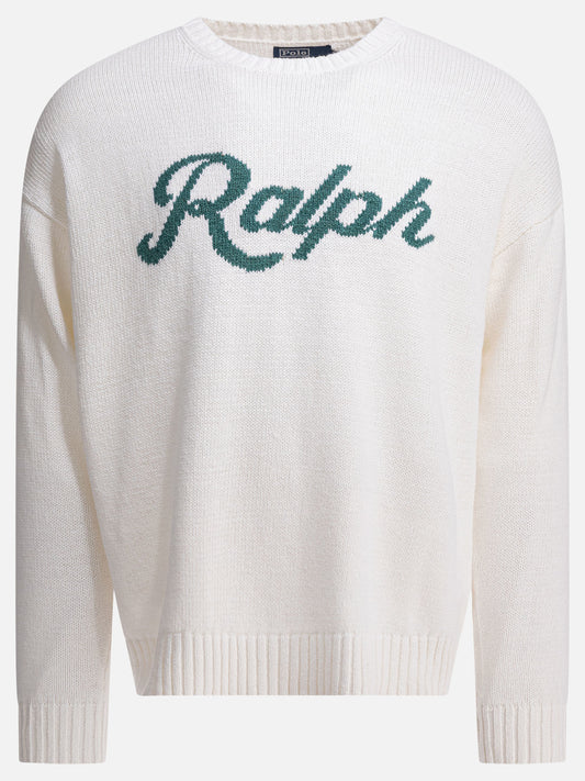 Crewneck sweaters Logo  White - Polo Ralph Lauren Men | PLP | VIETTI Online Store 
