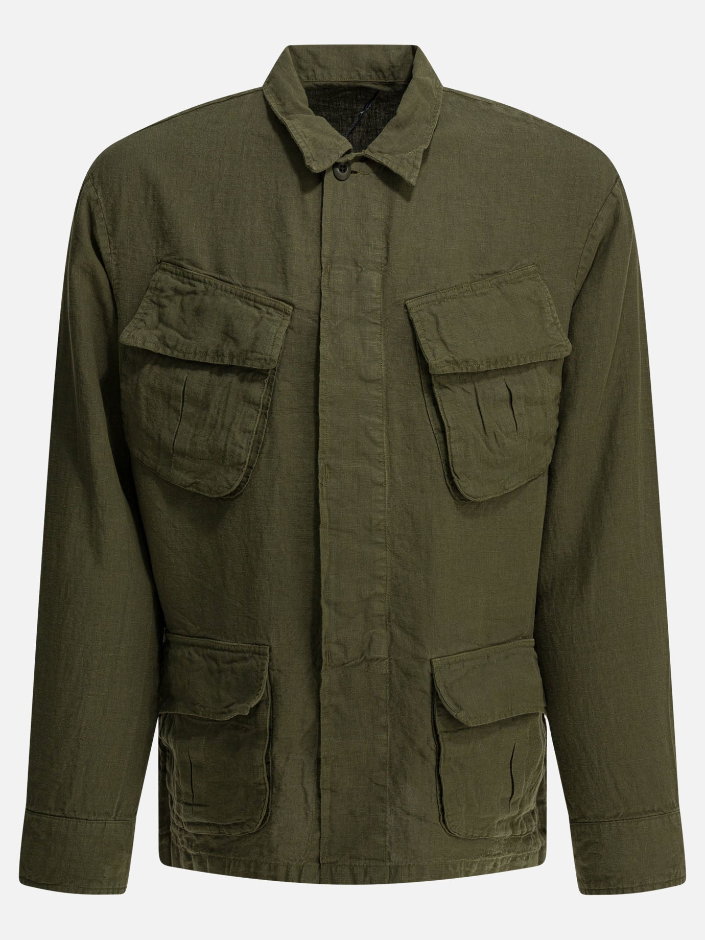 Overshirt jackets Solid colour  Green - Polo Ralph Lauren Men | PDP | VIETTI Online Store | Zoom-Modal
