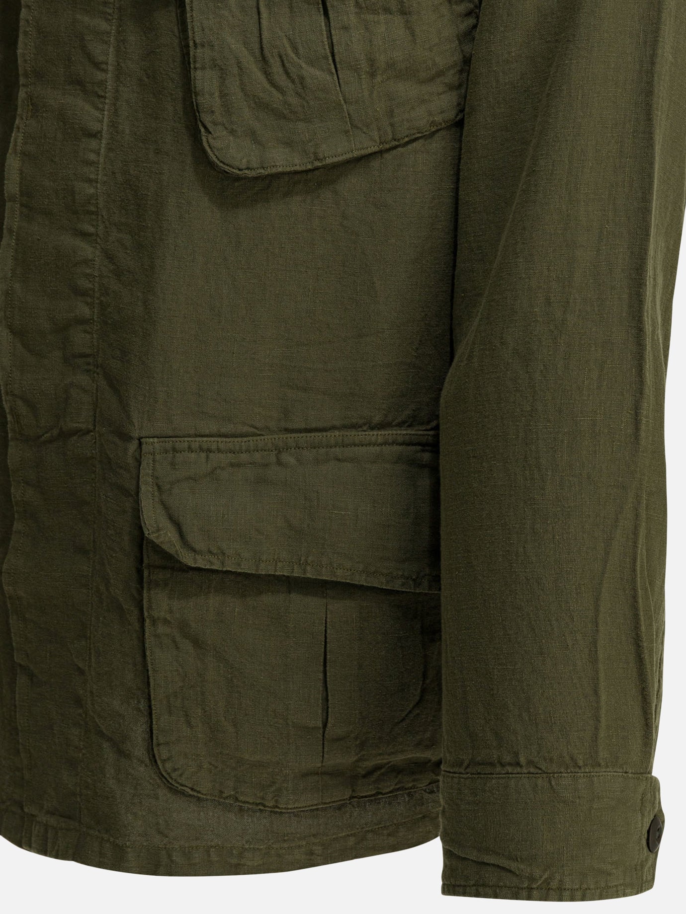 Overshirt jackets Solid colour  Green - Polo Ralph Lauren Men | PDP | VIETTI Online Store | thumbnail_4